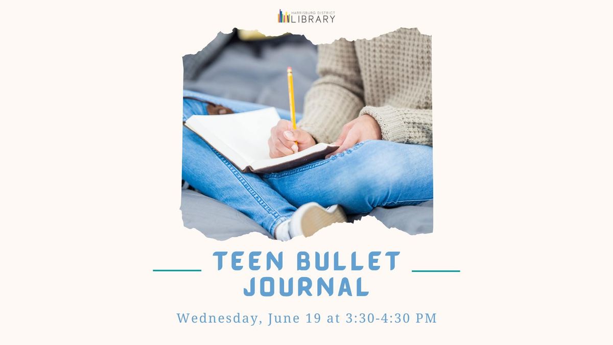 Teen Bullet Journal Class