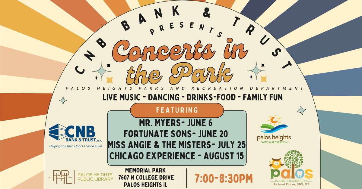 Concert in the Park: Miss Angie & the Misters 