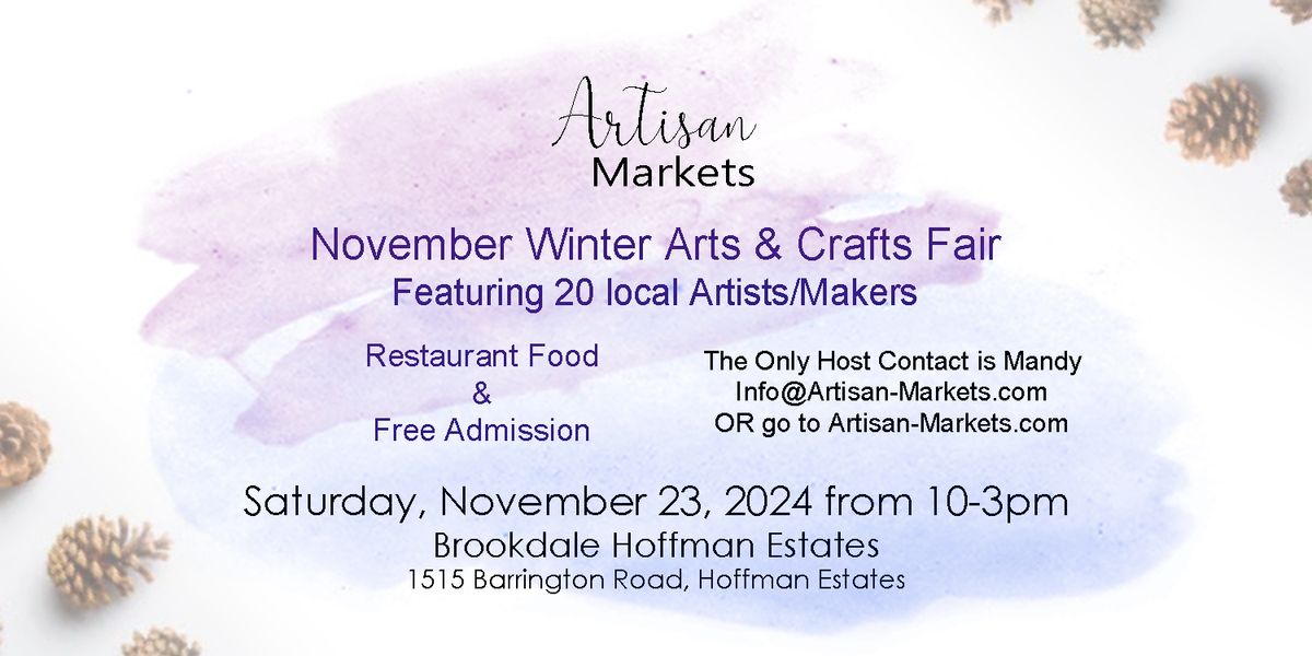 November Winter Holiday Arts & Crafts Fair