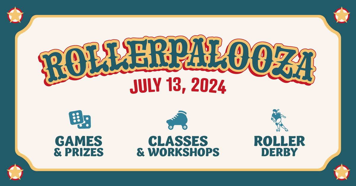 ROLLERPALOOZA 2024 | All skaters welcome!