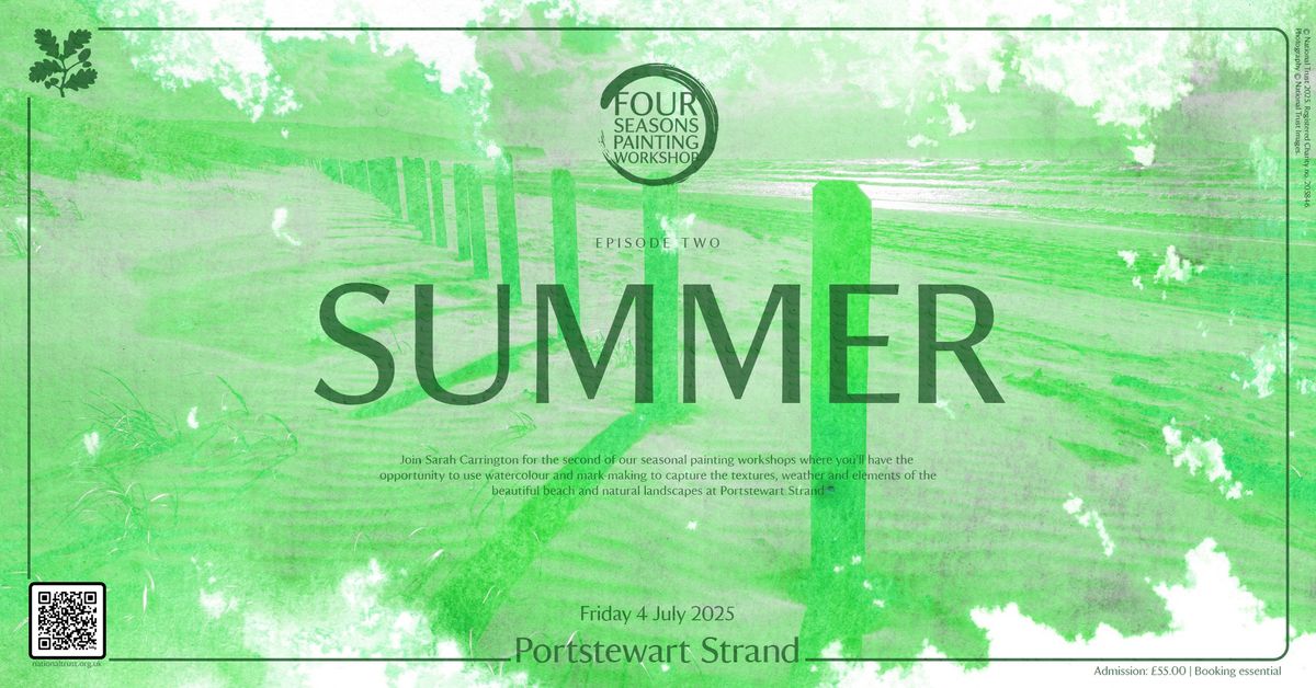 Four Seasons Painting Workshop | Summer at Portstewart Strand