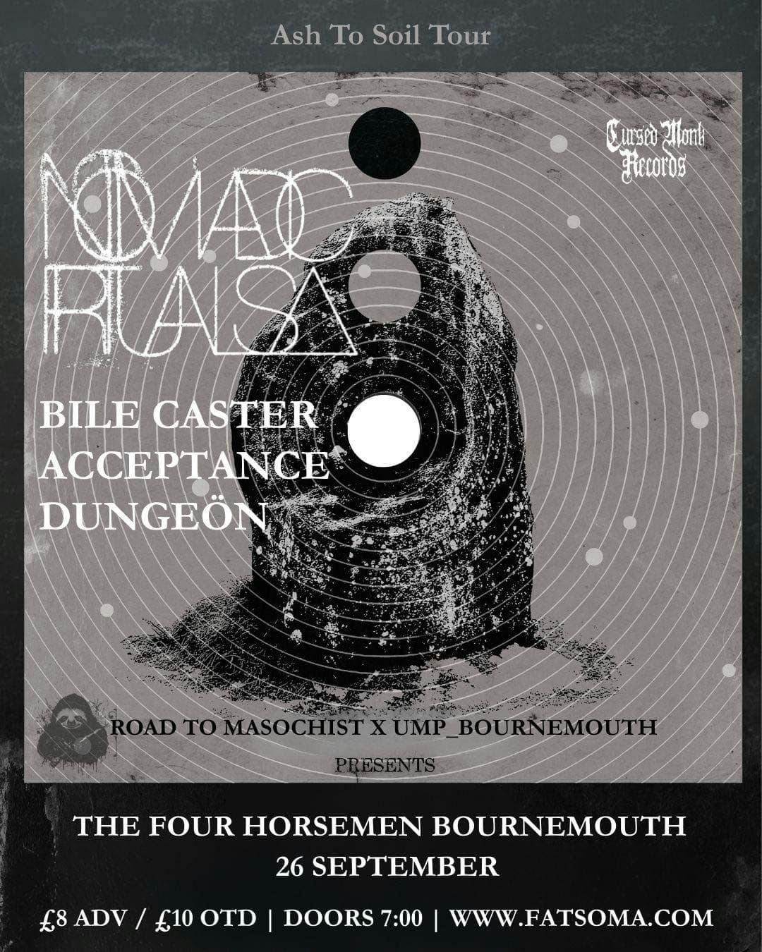 Nomadic Rituals, Bile Caster, Acceptance, Dunge\u00f6n
