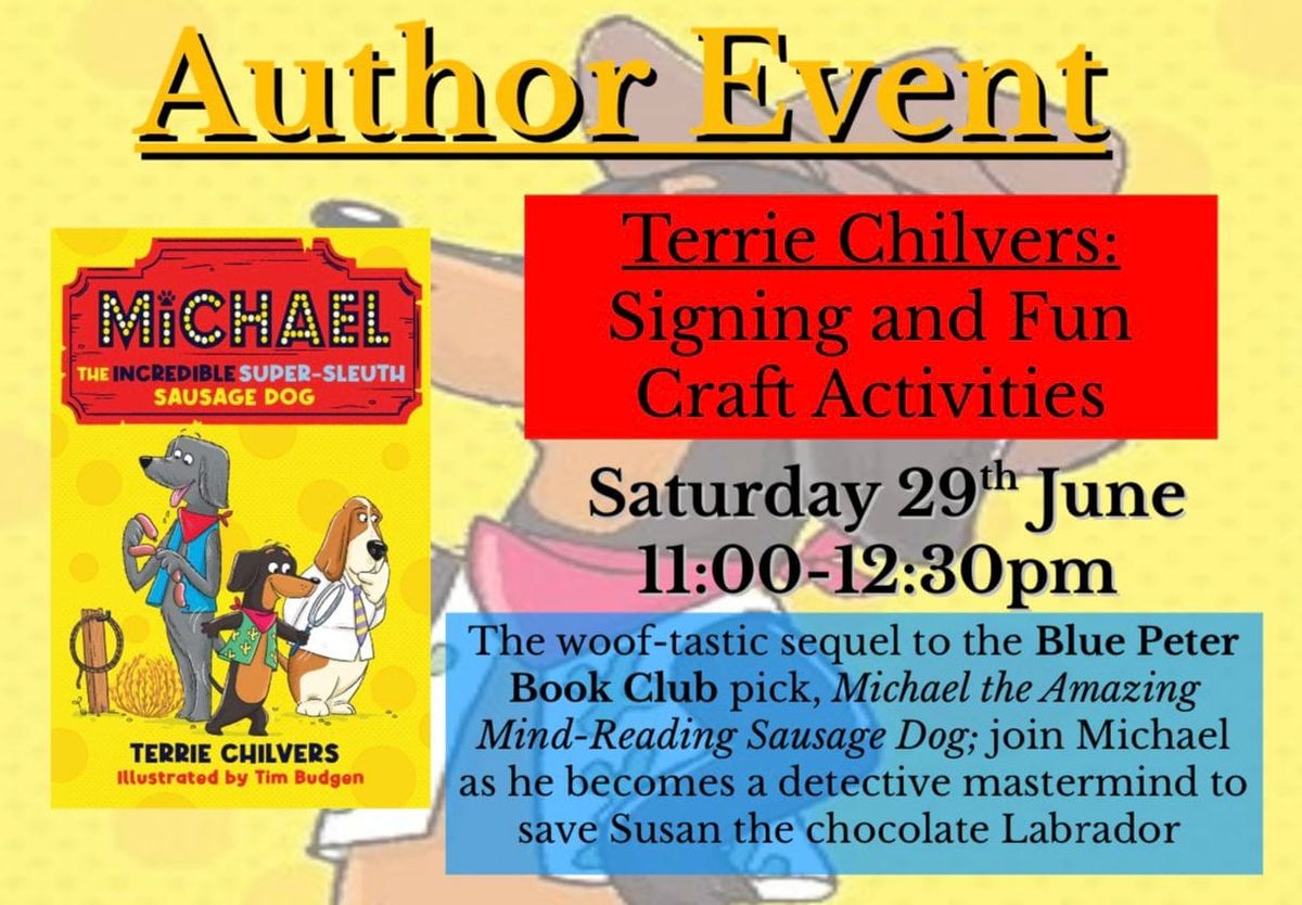 Terrie Chilvers : Book Signing and Craft