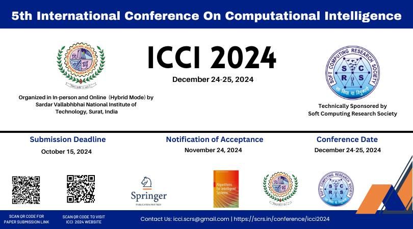 ICCI 2024 | SVNIT Surat India