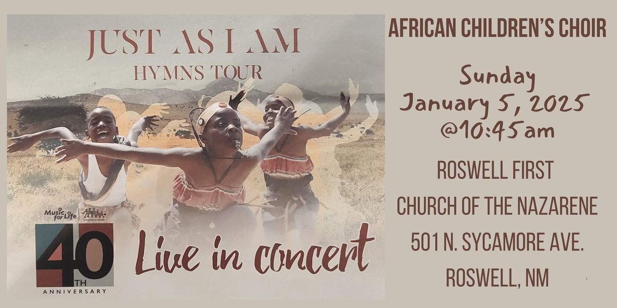 African Children's Choir - Live in Concert