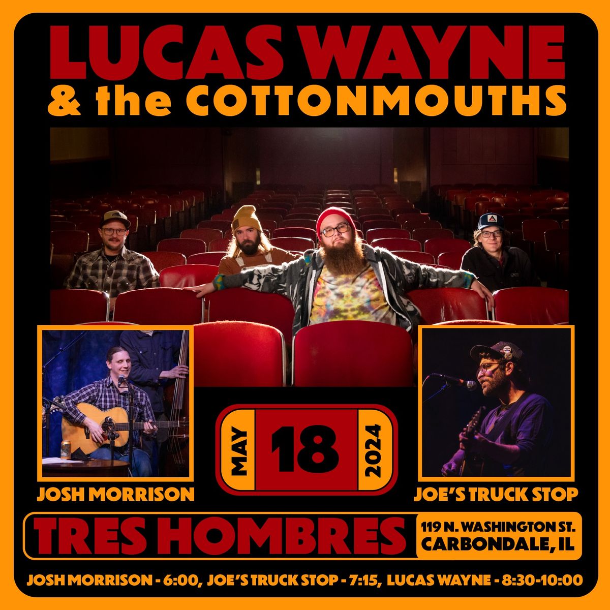 Lucas Wayne & the Cottonmouths\/Joe's Truck Stop\/Josh Morrison