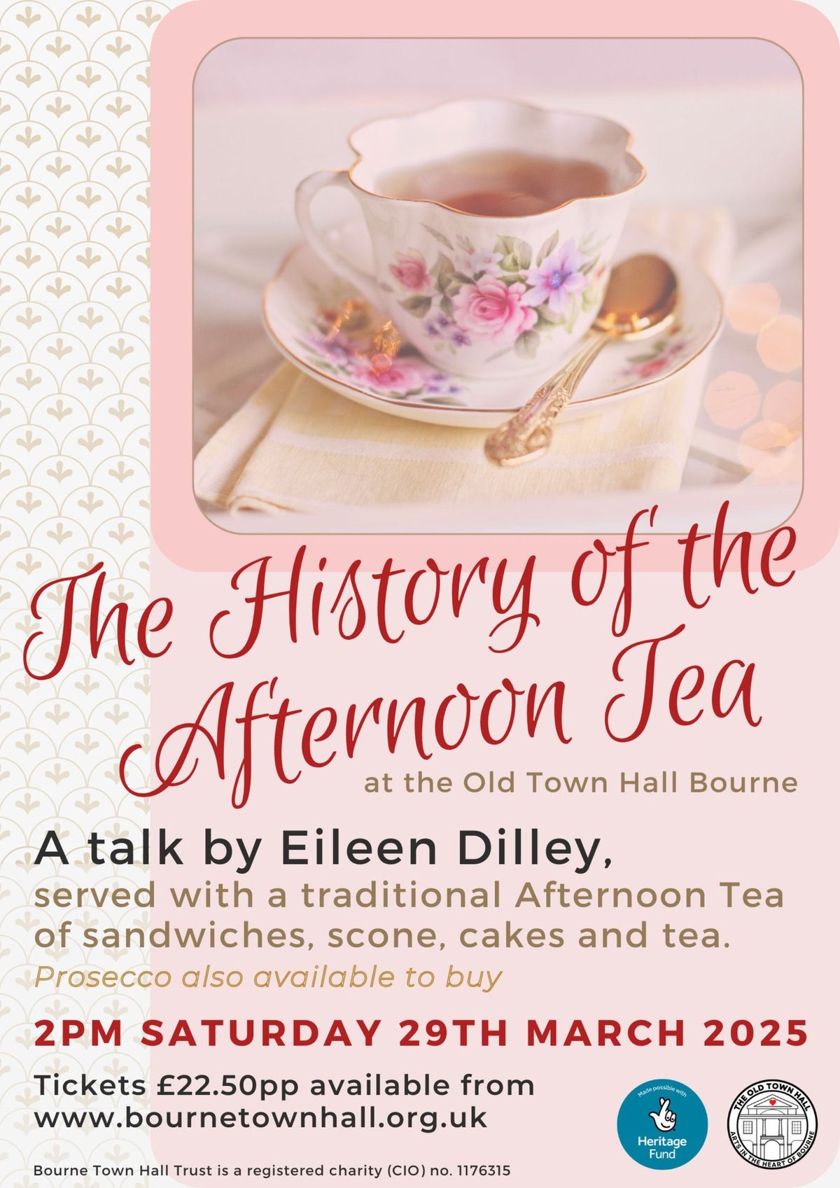 The History of the Afternoon Tea - a talk by Eileen Dilley