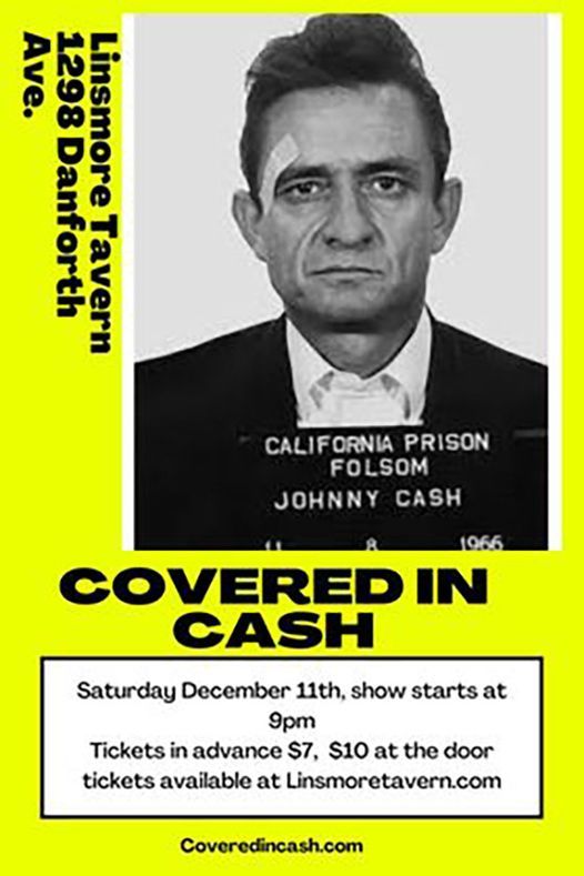 Covered in Cash: Johnny Cash Tribute Live at the Linsmore Tavern!