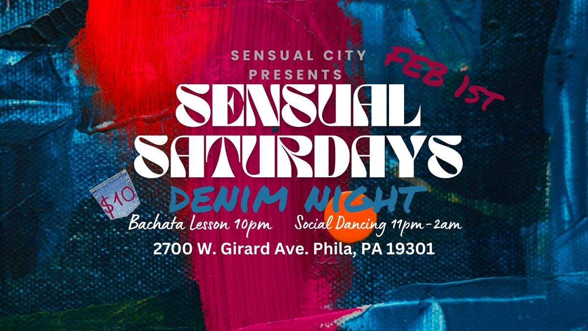 Sensual Saturdays Bachata Social - Denim Night