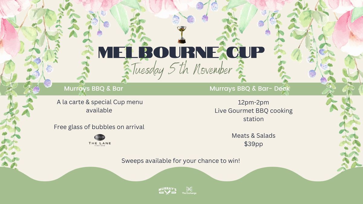 MELBOURNE CUP LUNCH AT THE EXCHANGE