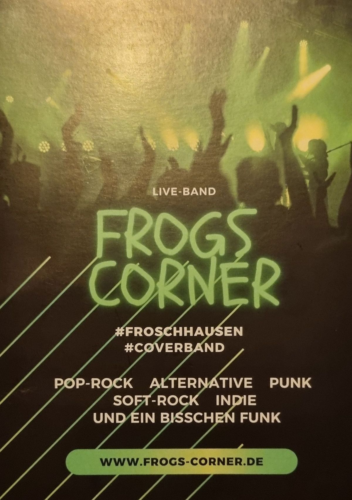 Live Band Frogs Corner