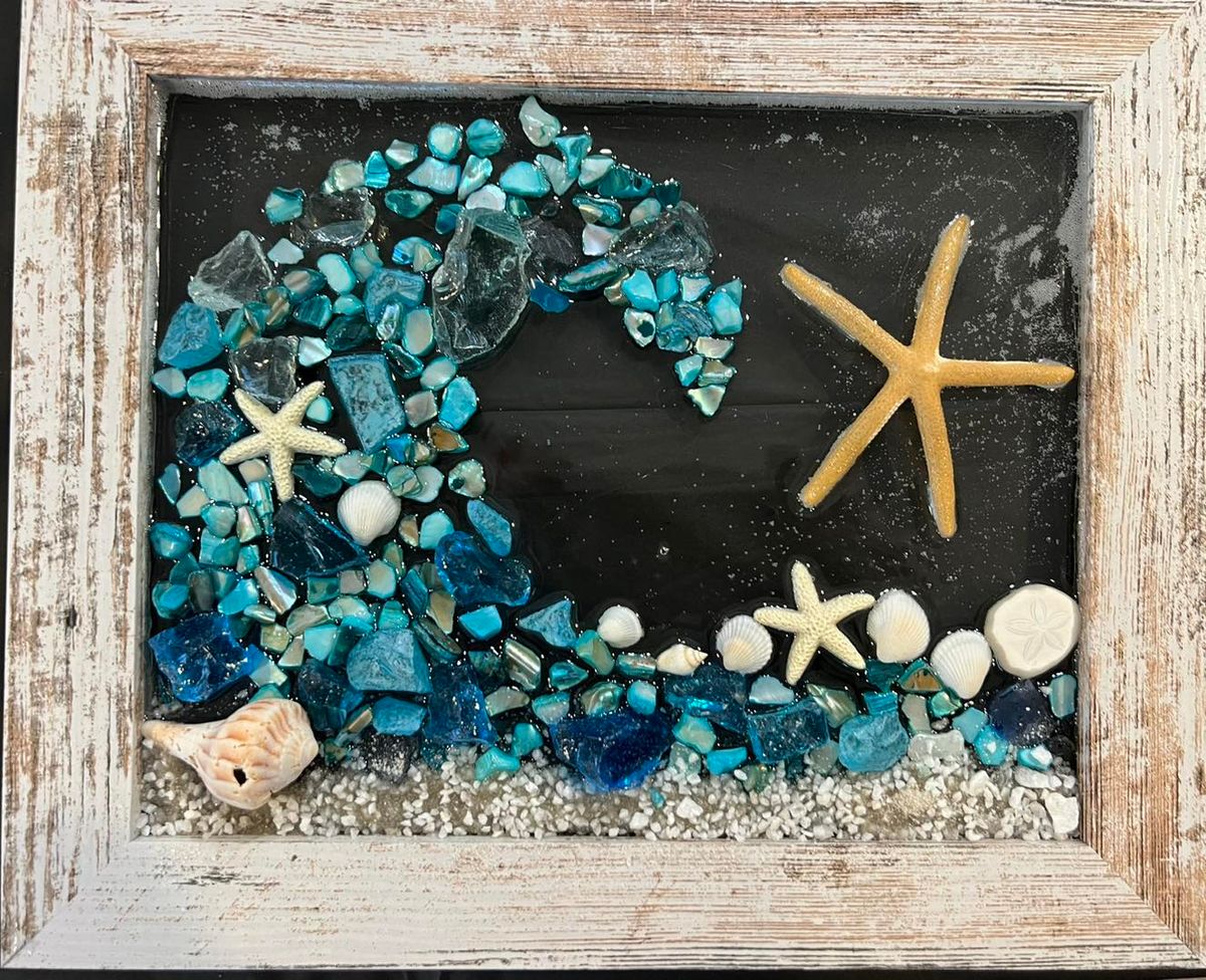 Beach Glass Art Event at Meetball Place in Patchogue 