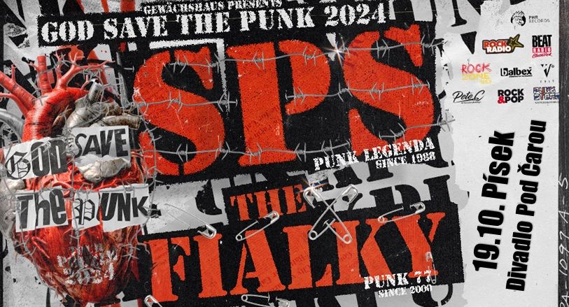 SPS + THE FIALKY v P\u00edsku - God Save The Punk 2024