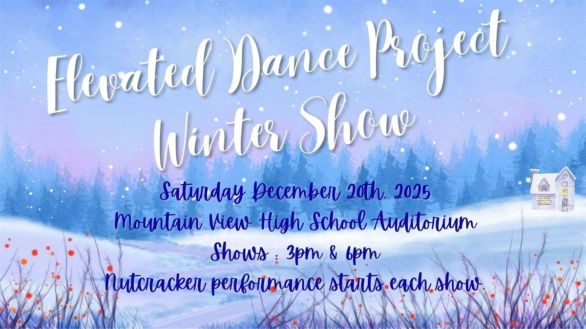 Elevated Dance Project Winter Show 2025 6pm Show