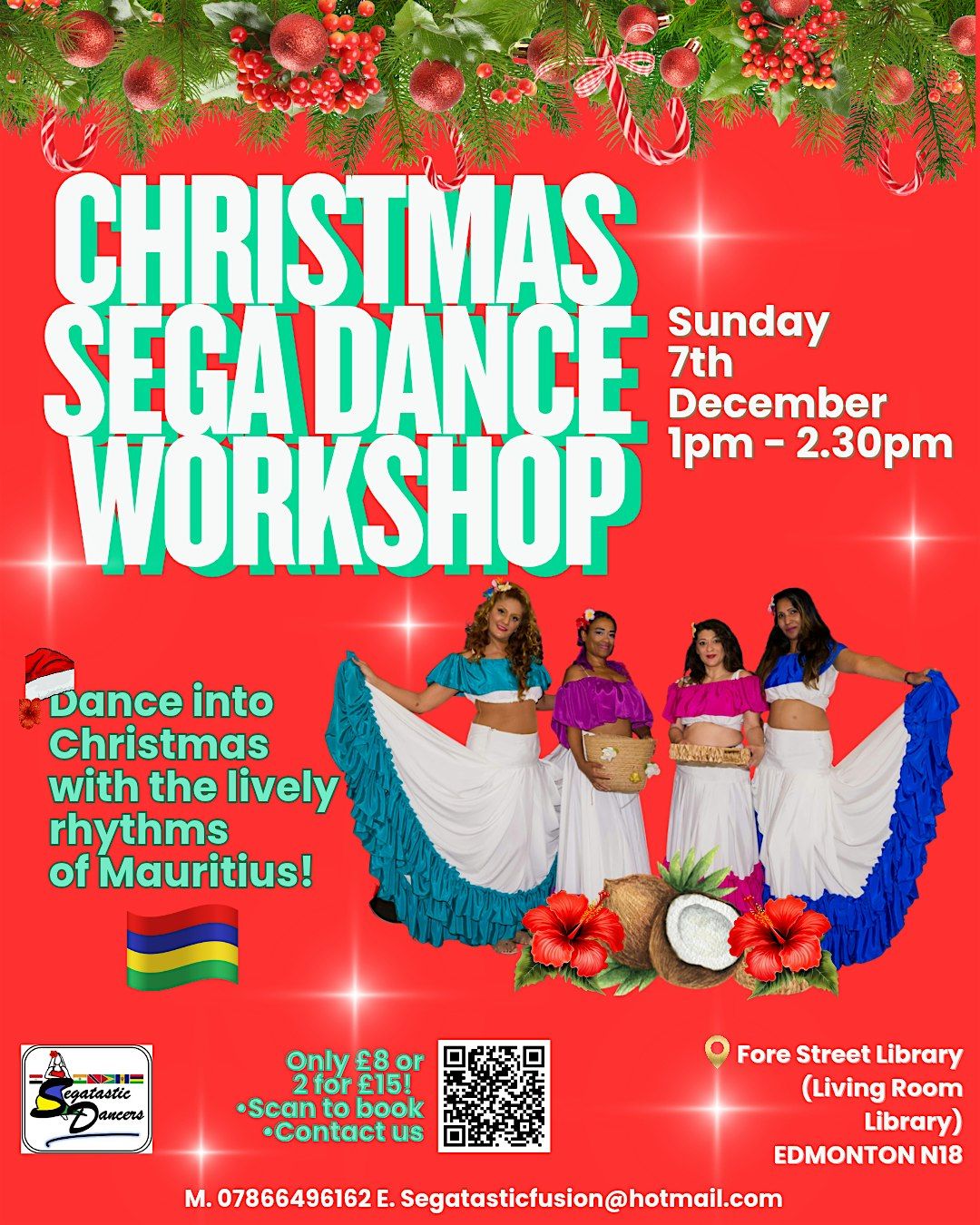 Christmas Sega Dance Workshop (Mauritius  vibes)