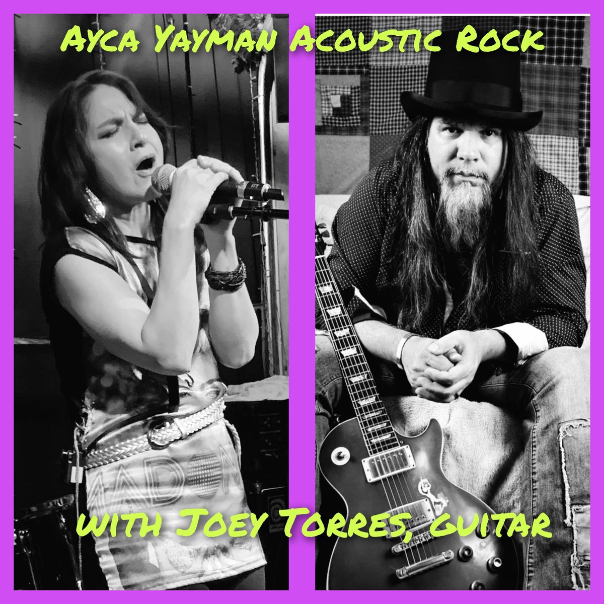 Ayca & Joey Acoustic Rock Duo @ Pour Taproom