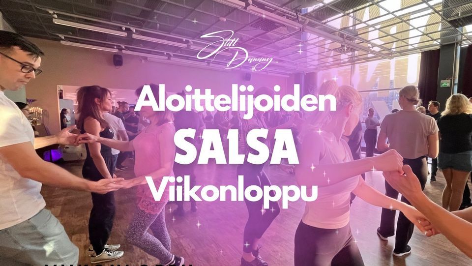 Aloittelijoiden Salsa viikonloppu 1-2.6.
