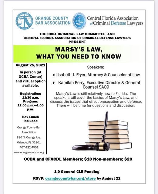 Marsy\u2019s Law, What You Need to Know