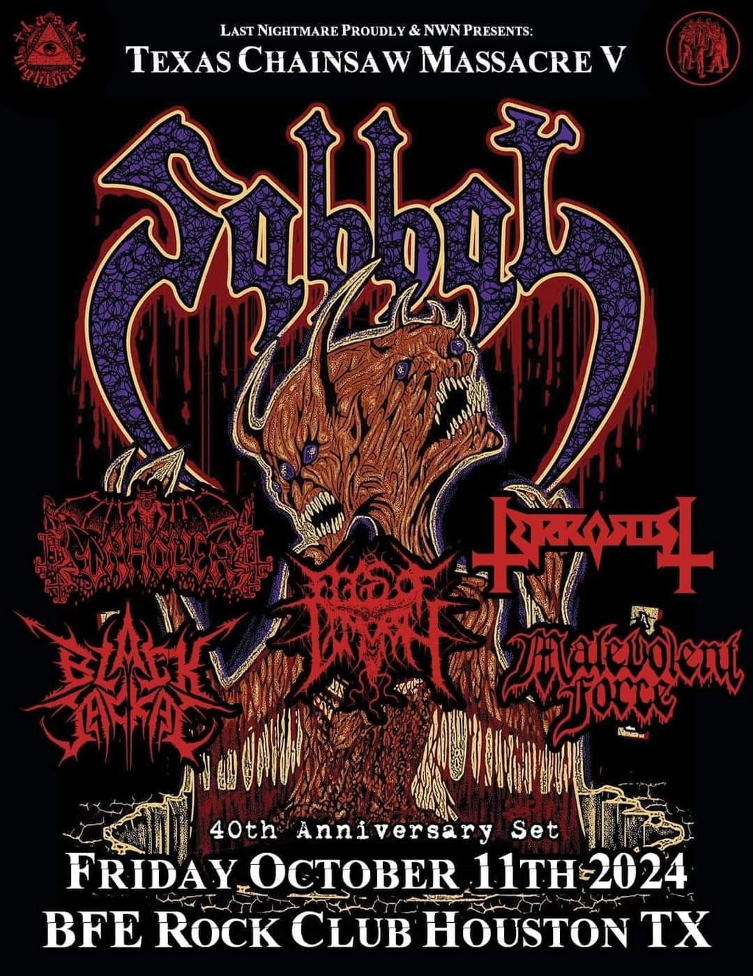 Sabbat 40th Anniversary Set