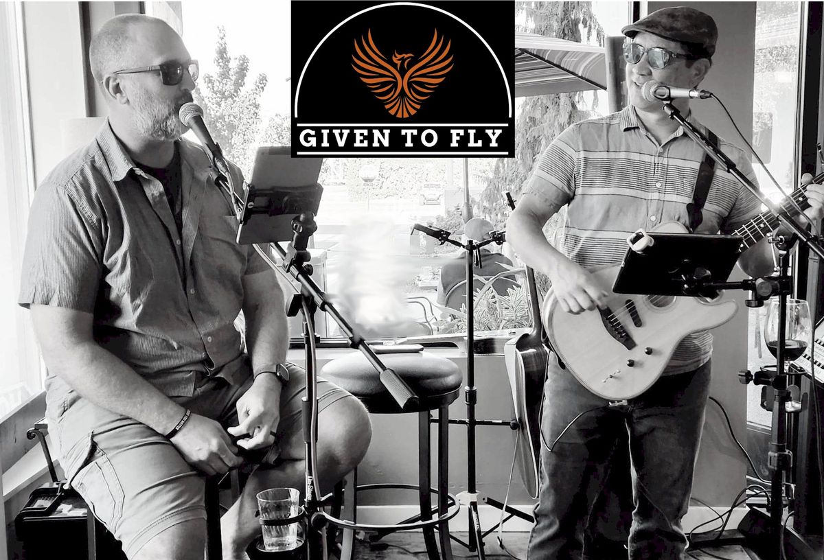 Given To Fly acoustic set at Watercore Cider