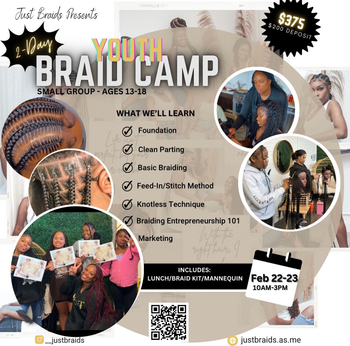 Braid Camp - YOUTH EDITION