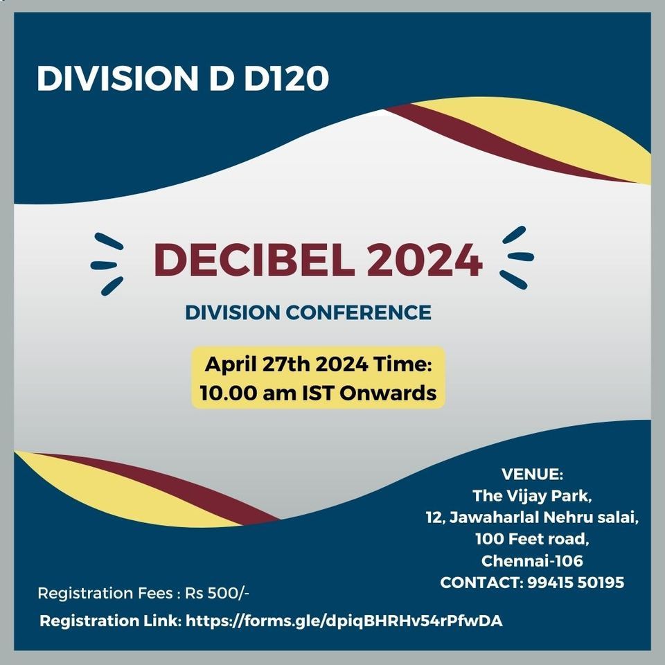 Decibel 2024 - Toastmasters Conference