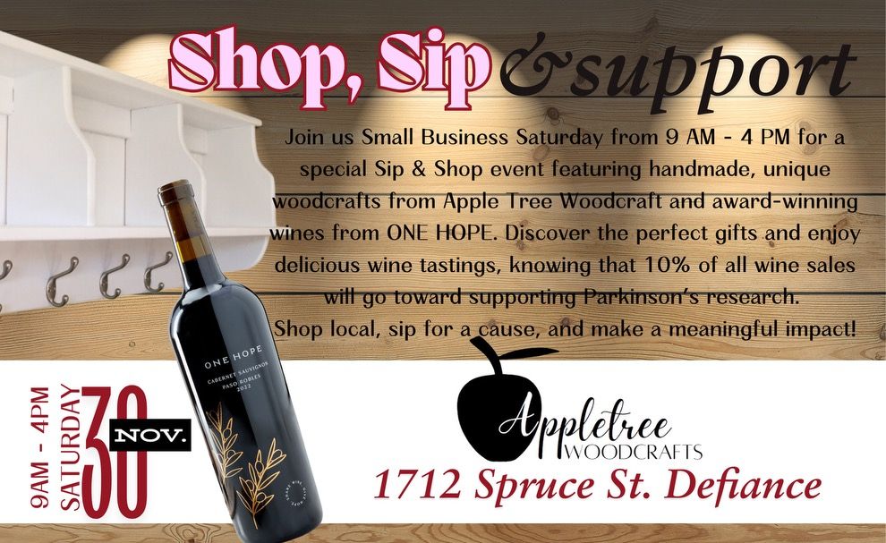 Shop, Sip and Support!