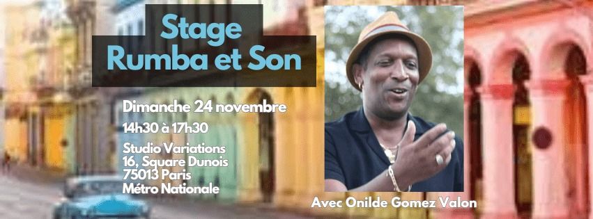 Stage Rumba et Son traditionnel