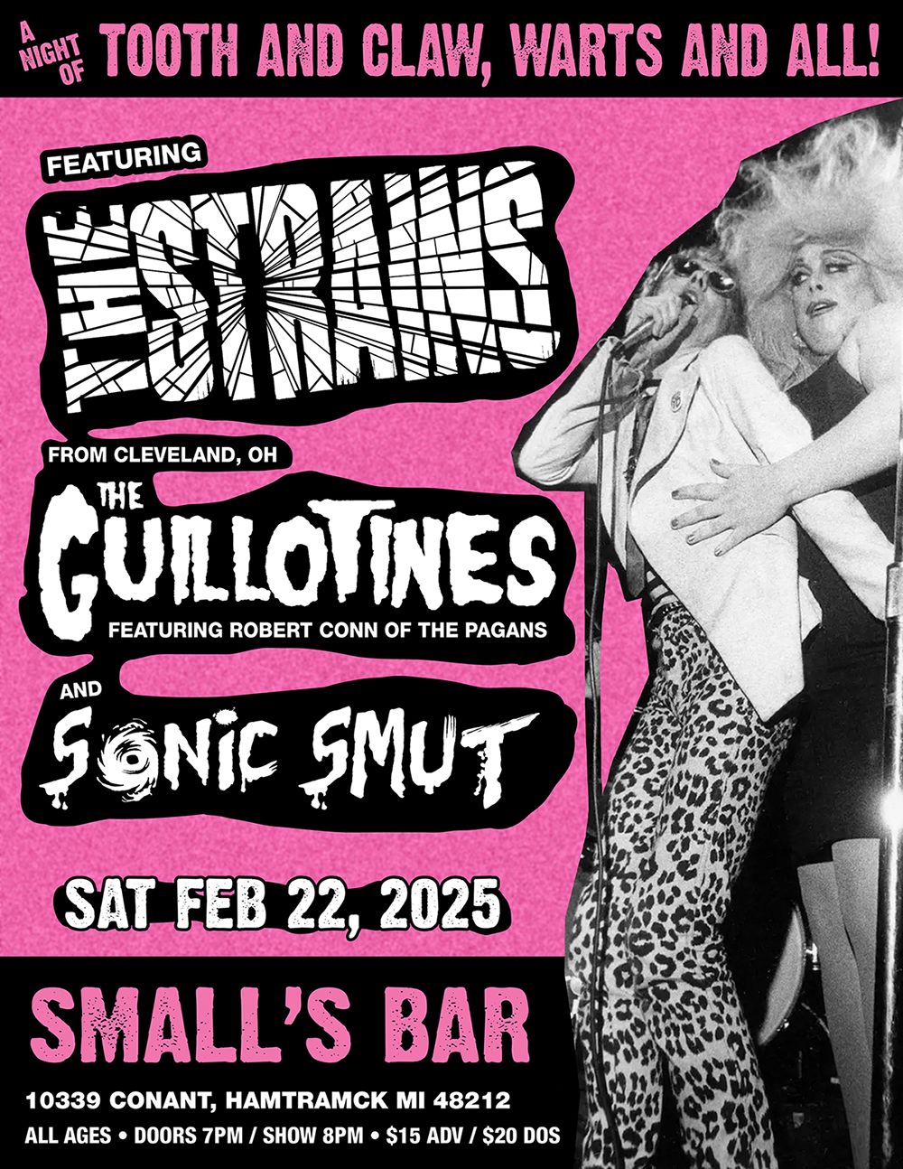 The Strains, The Guillotines and Sonic Smut