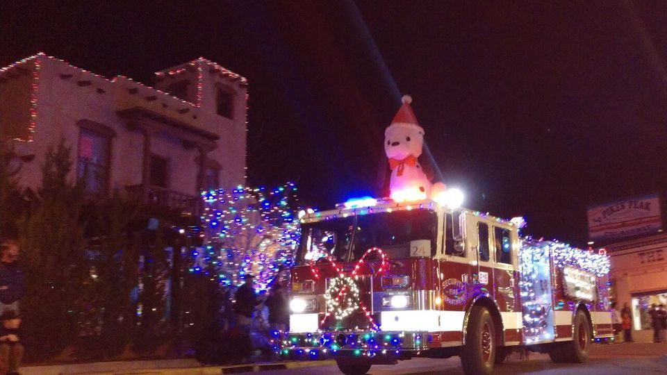 2023 Manitou Christmas Parade, Downtown Manitou Springs, 9 December 2023