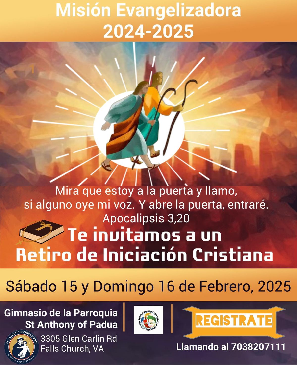 Retiro de Iniciaci\u00f3n \u2022 Misi\u00f3n Evangelizadora 2024-2025