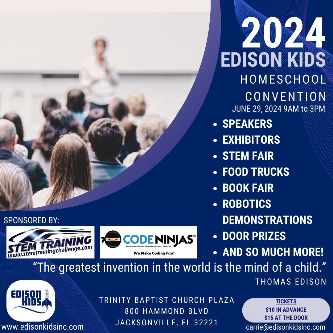 2024 Edison Kids Homeschool Convention