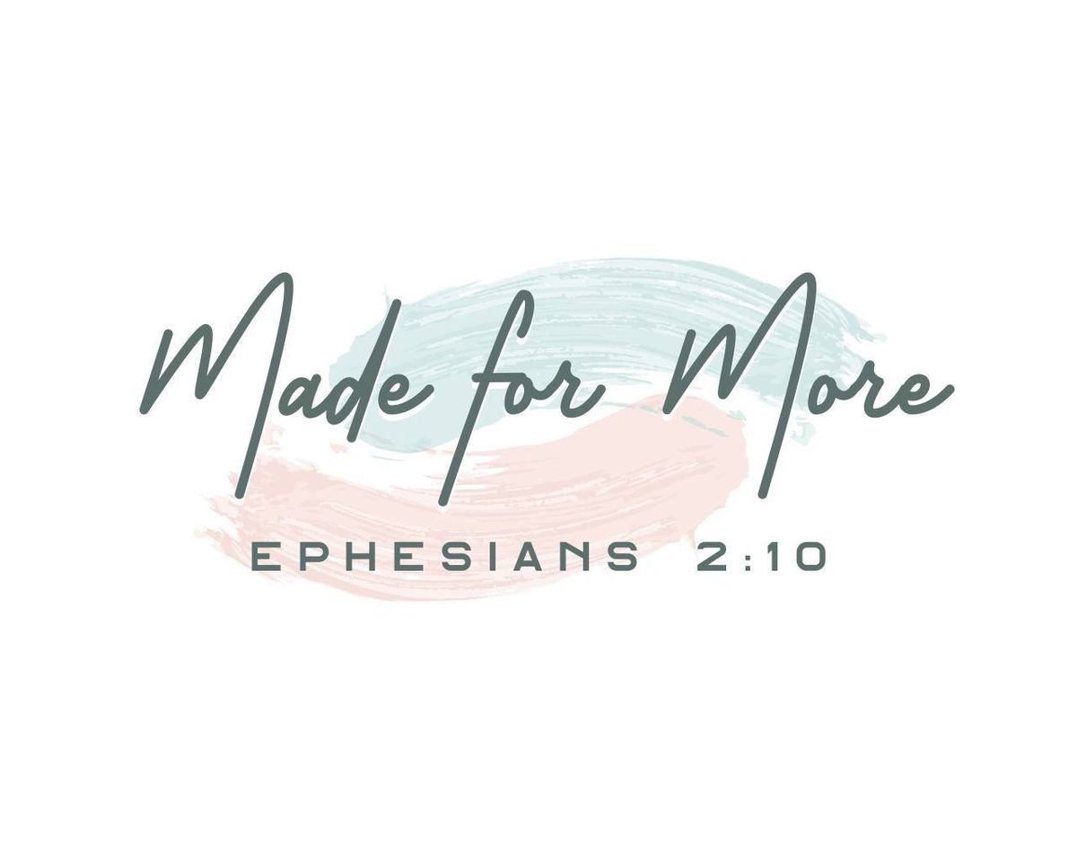 2025 TNPCG Women's Retreat: MADE FOR MORE