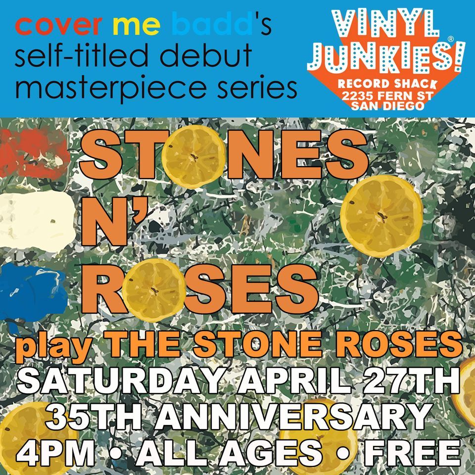 Stones n' Roses play the Stone Roses' debut album at Vinyl Junkies