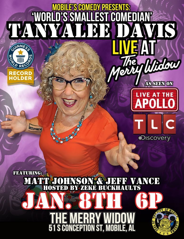 TANYALEE DAVIS (Guinness Book of World Records, TLC) LIVE at The Merry Widow