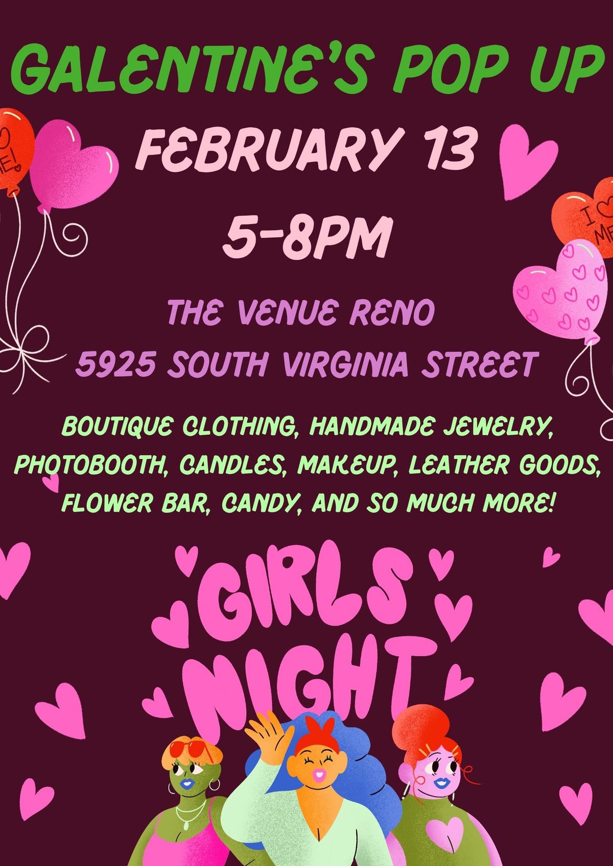 Galentine\u2019s Day Pop Up