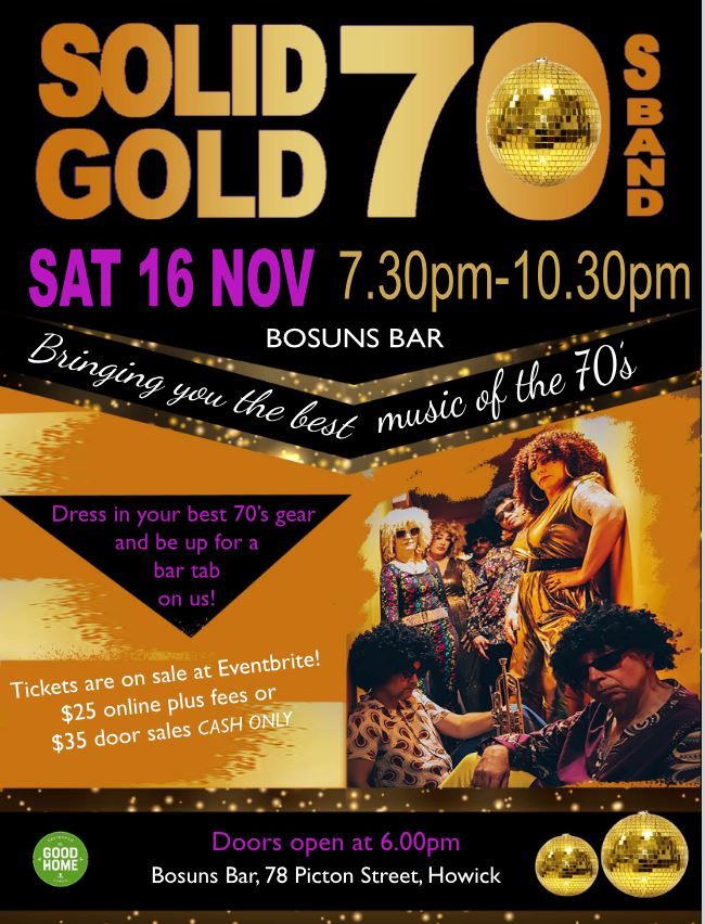 Solid Gold 70's Night