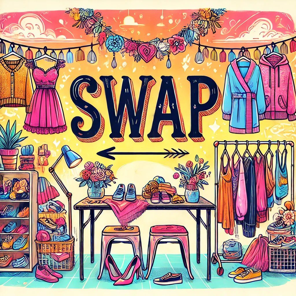 SWAP STANICE 6 - v\u00fdm\u011bnn\u00e1 akce oble\u010den\u00ed, dopl\u0148k\u016f, knih atd.