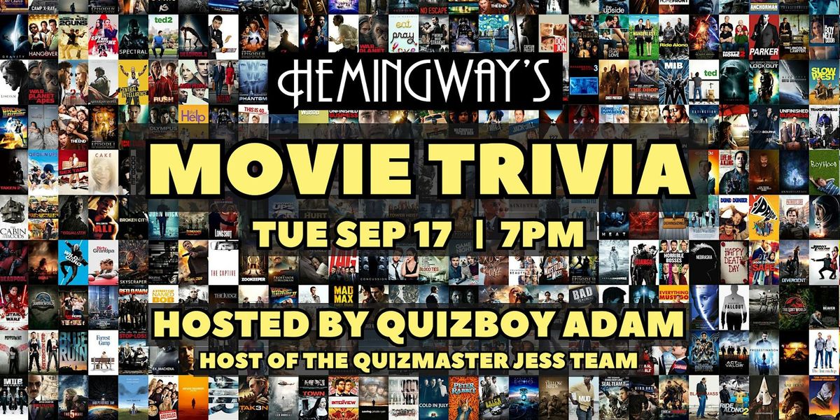 Movie Trivia 8.1 (first night)