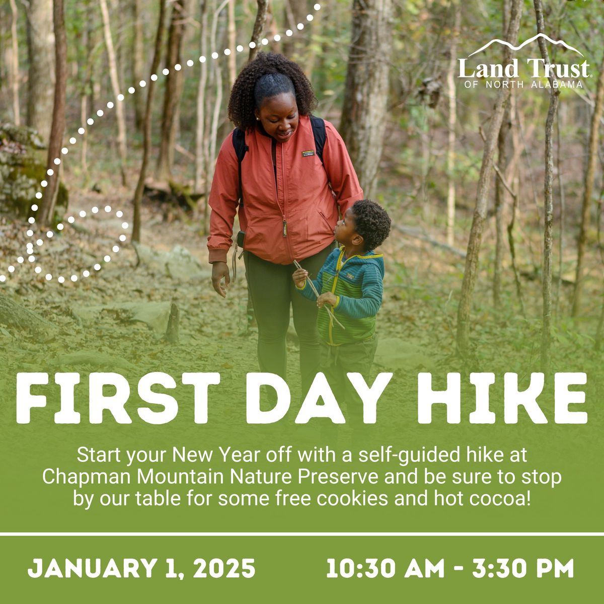 First Day Hike at Chapman Mountain Nature Preserve