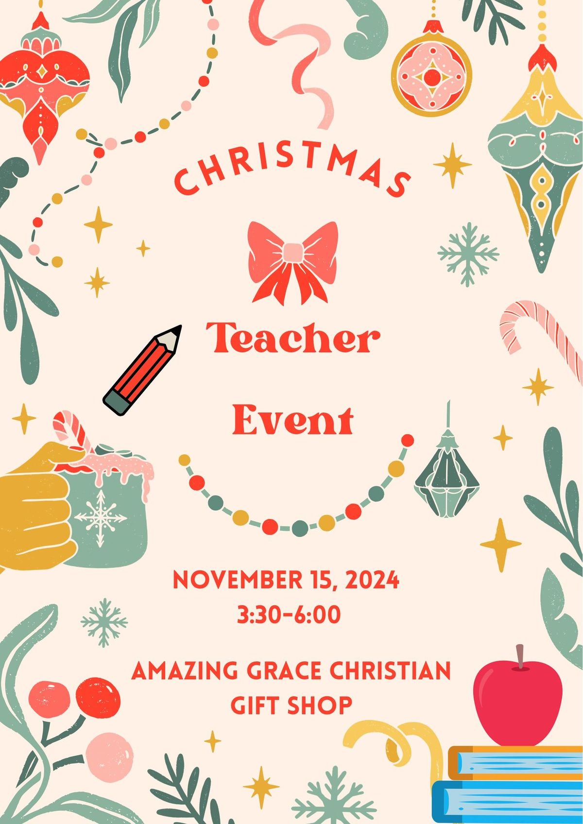 Christmas Teacher Event