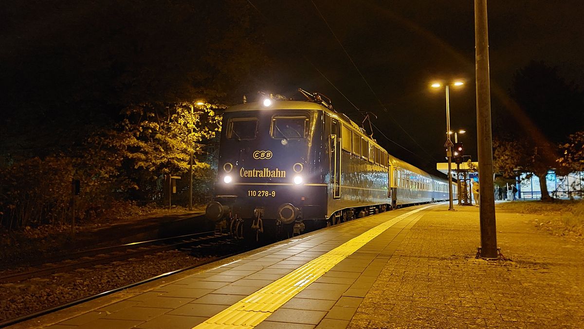 D-Zug 109\/110 - Bahn-Nostalgie-Reisen zu Besuch bei "Berlin macht Dampf"