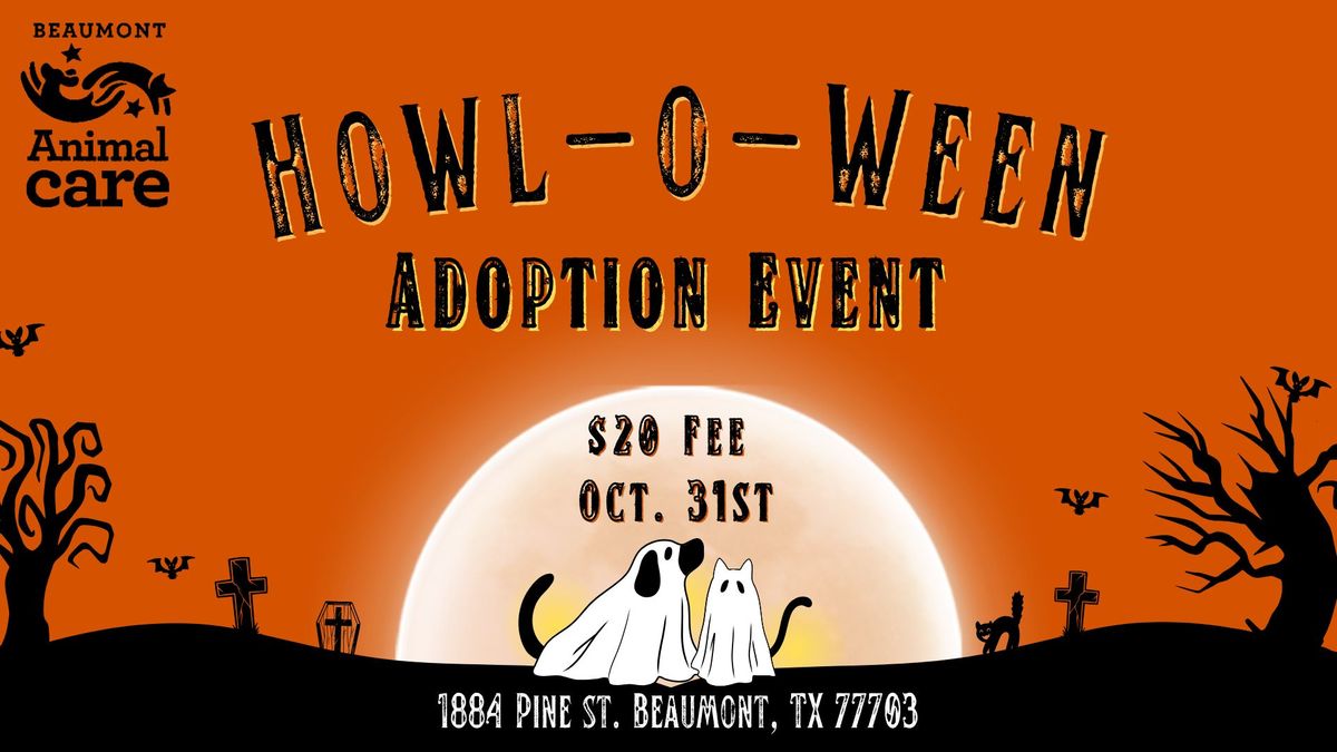 Howl-O-Ween Adoption Event 