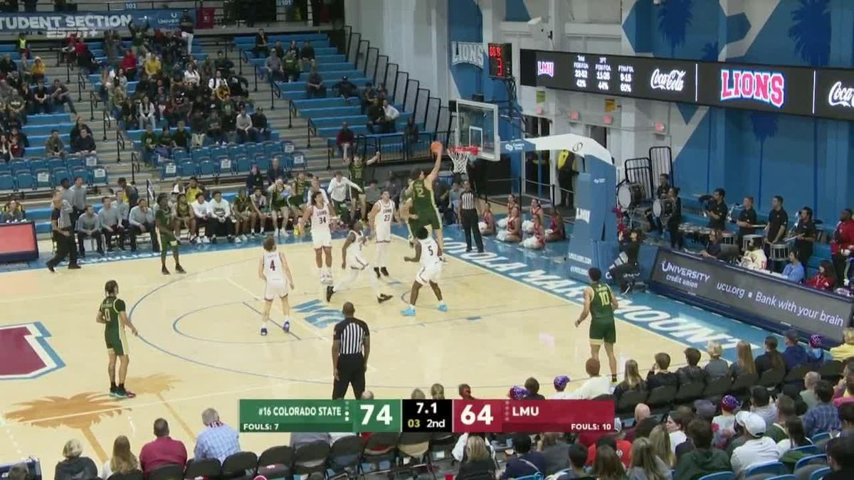 Loyola Marymount Lions at Colorado State Rams Mens Basketball