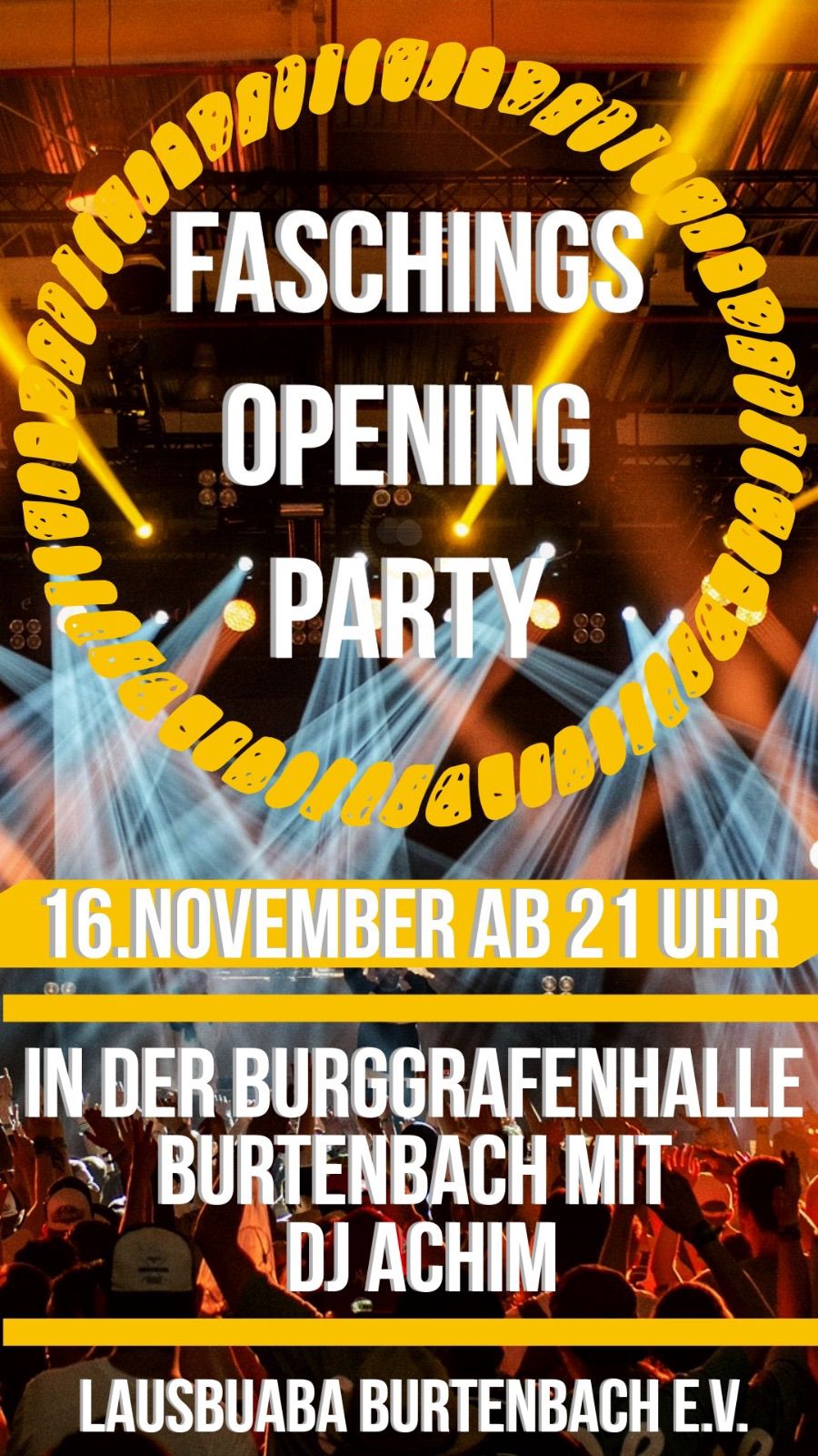 Faschingsopening Party Burtenbach