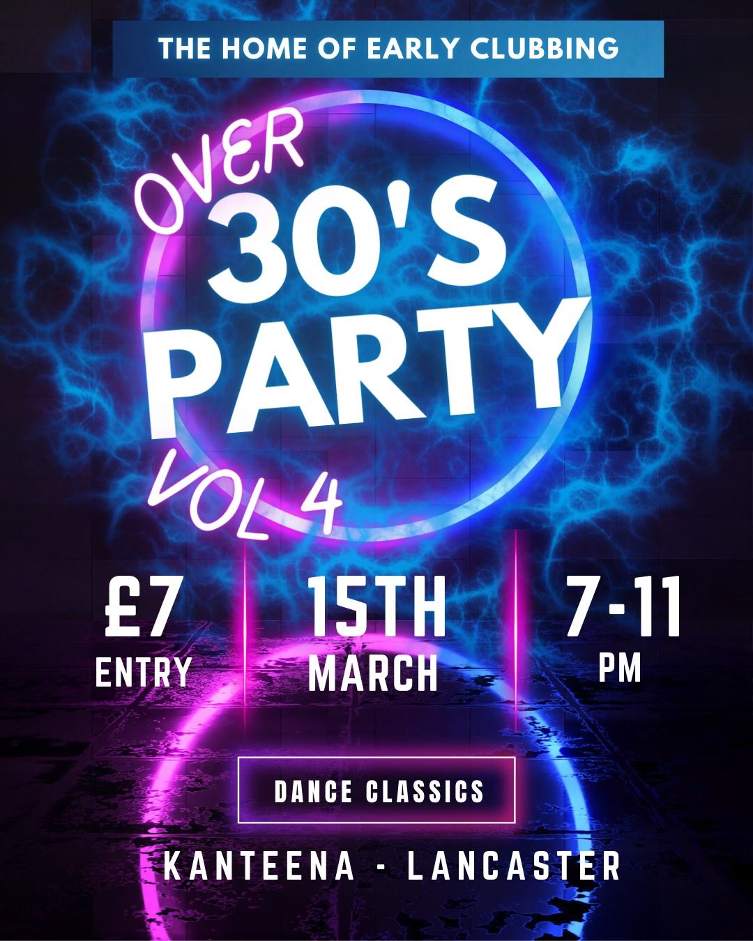 Over 30s Club - Dance Classics - Lancaster Vol 4 