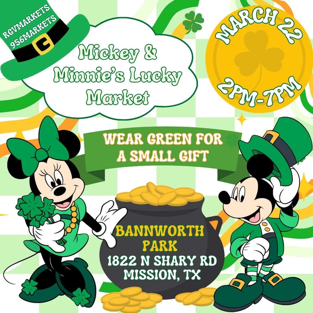 Mickey & Minnie\u2019s lucky market \ud83c\udf40