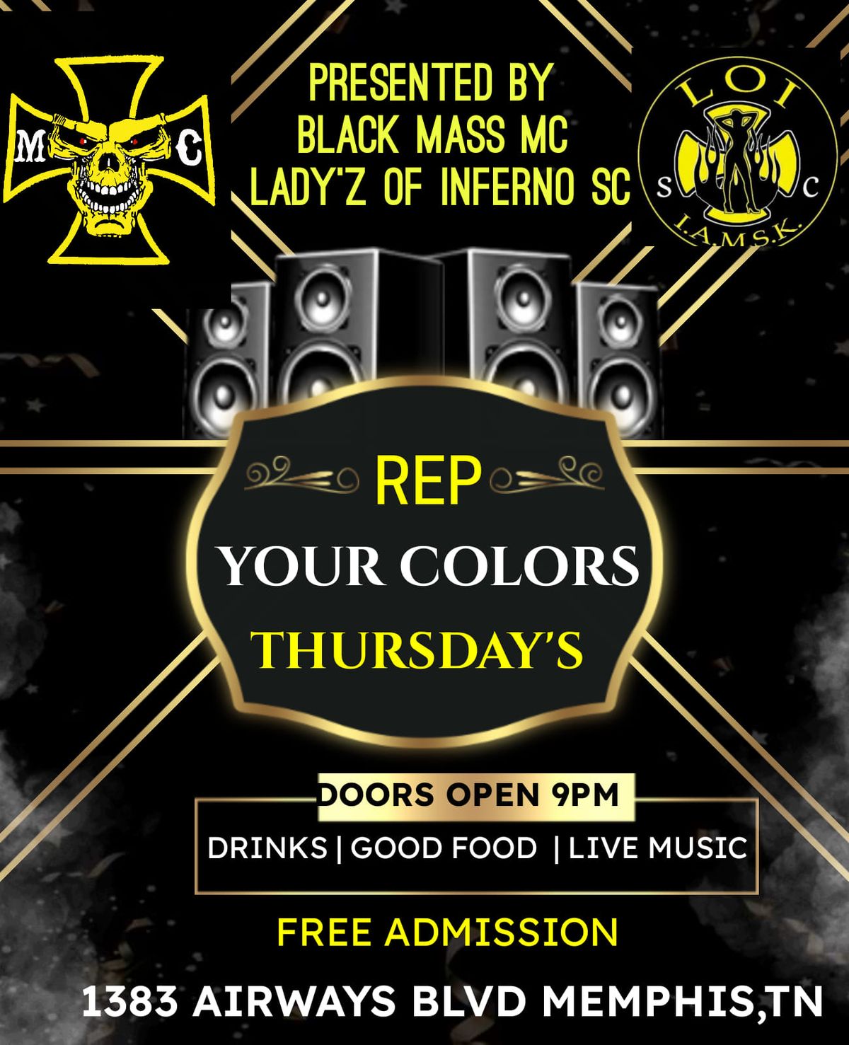 REP YOUR COLORS THURSDAY