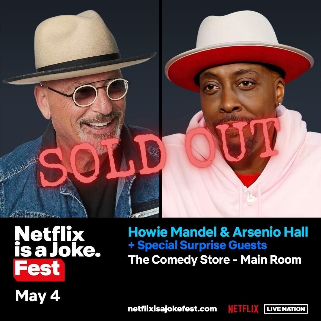 Howie Mandel & Arsenio Hall