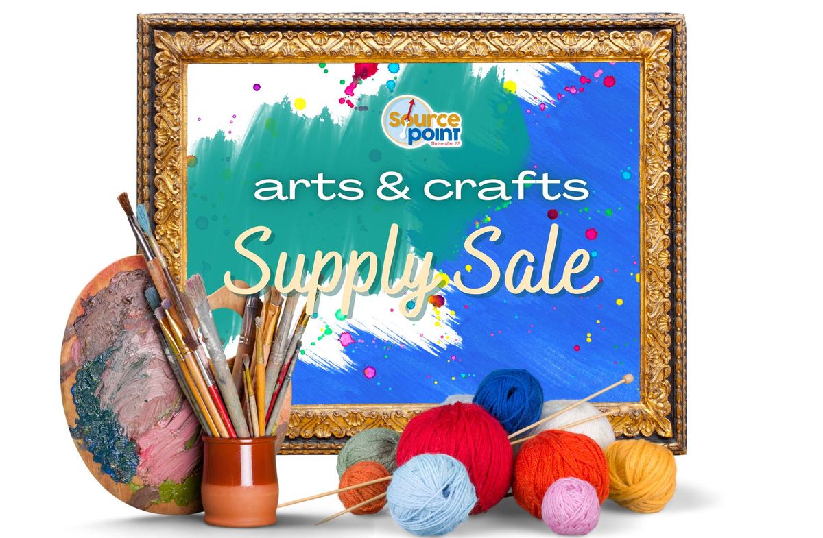 Arts & Crafts Supply Sale
